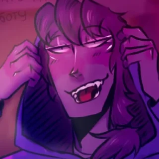🍆 emoji Винсент Бишоп.Б Telegram sticker 5 of 75