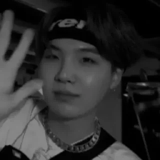 👾 emoji dark/black min yoongi by @shutyaoo Telegram sticker 1 of 45
