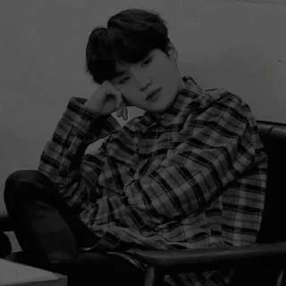 👾 emoji dark/black min yoongi by @shutyaoo Telegram sticker 3 of 45