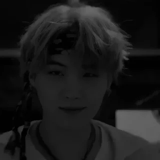 👾 emoji dark/black min yoongi by @shutyaoo Telegram sticker 8 of 45