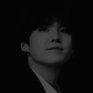 👾 emoji dark/black min yoongi by @shutyaoo Telegram sticker 7 of 45