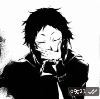 😨 emoji ┃BSD(BDSM) moment 2┃ Telegram sticker 18 of 50