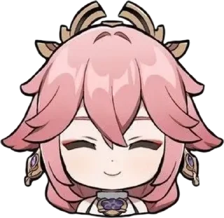 Sticker from Яэ мико