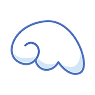 Sticker from lignt blue girl emoji @xkysluv