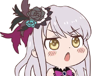 Sticker from Yukina Minato (BanG Dream!)