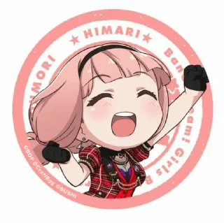 Sticker from bang dream himari