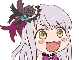 Sticker from Yukina Minato (BanG Dream!)