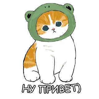 Коты Mofu Sand • @joy_sticker sticker 3