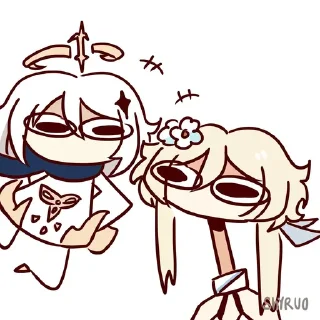 Sticker from mind the deluge.