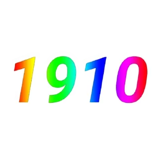 Sticker from 1910 is not ded