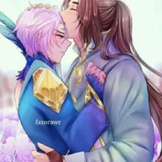 Sticker from Ling is not gay