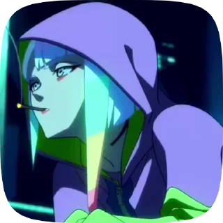 🦾 emoji Cyberpunk by @geekslock Telegram sticker 7 of 50