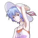 Sticker from Ayanami Rei