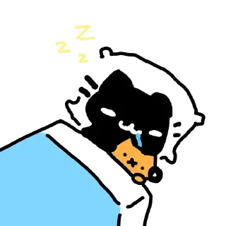 😴 emoji me and?? Telegram sticker 11 of 17