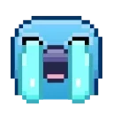 😭 emoji Pixel Pigeon Emoji @xkysluv Telegram sticker 8 of 40