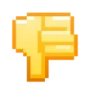 👎 emoji Pixel Pigeon Emoji @xkysluv Telegram sticker 23 of 40