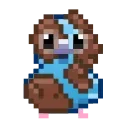 💩 emoji Pixel Pigeon Emoji @xkysluv Telegram sticker 21 of 40