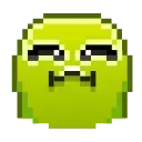 🤢 emoji Pixel Pigeon Emoji @xkysluv Telegram sticker 19 of 40