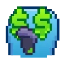 🤑 emoji Pixel Pigeon Emoji @xkysluv Telegram sticker 20 of 40