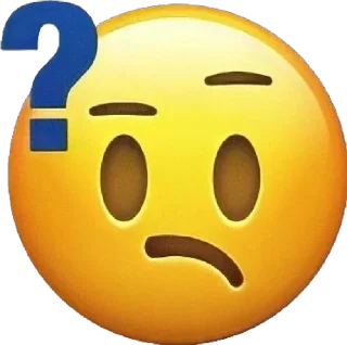 🤔 emoji @STICKRULE <- БОЛЬШЕ Telegram sticker 21 of 99