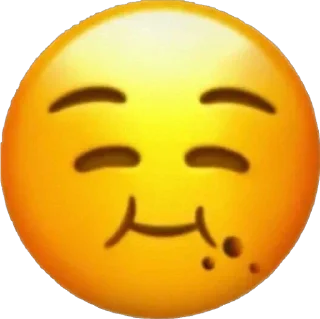 😋 emoji @STICKRULE <- БОЛЬШЕ Telegram sticker 6 of 99