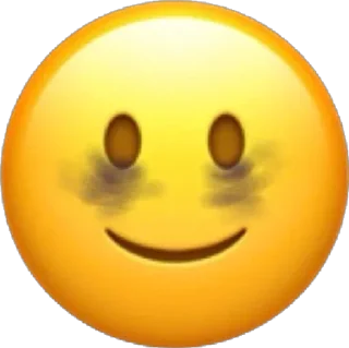 🙂 emoji @STICKRULE <- БОЛЬШЕ Telegram sticker 17 of 99