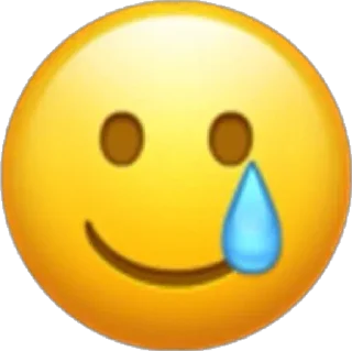 🥲 emoji @STICKRULE <- БОЛЬШЕ Telegram sticker 12 of 99