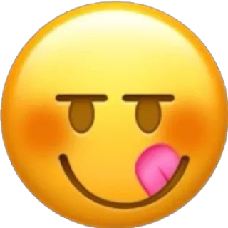 😝 emoji @STICKRULE <- БОЛЬШЕ Telegram sticker 8 of 99
