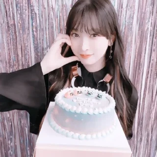 Sticker from haruna : hb2u by @lomicor 🎂