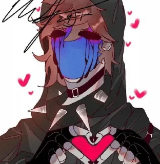 Sticker from Eyeless Jack💙🫀@K0r9elia