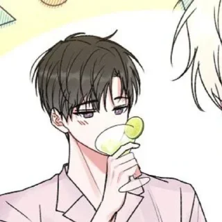 🍸 emoji Не плачьте, Сонбэ! (экстры) Telegram sticker 15 of 33