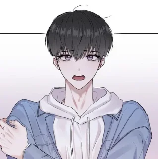 Sticker from Не плачьте, Сонбэ! (1)