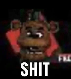 Sticker from fnaf is real ?!