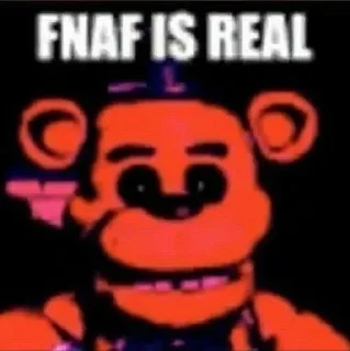 Sticker from fnaf is real ?!