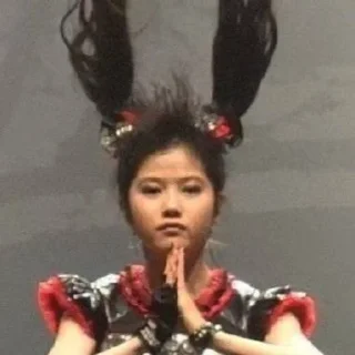 🙏 emoji Babymetal memes🦊 @annnmd Telegram sticker 16 of 120