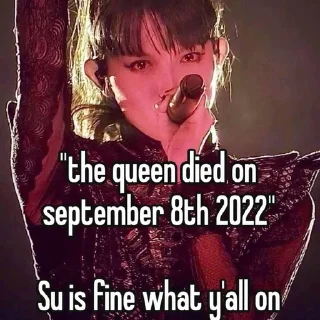 👸 emoji Babymetal memes🦊 @annnmd Telegram sticker 21 of 120