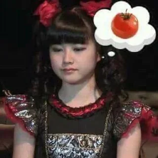 🍅 emoji Babymetal memes🦊 @annnmd Telegram sticker 20 of 120