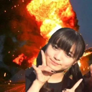 🔥 emoji Babymetal memes🦊 @annnmd Telegram sticker 12 of 120