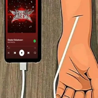 🩸 emoji Babymetal memes🦊 @annnmd Telegram sticker 7 of 120