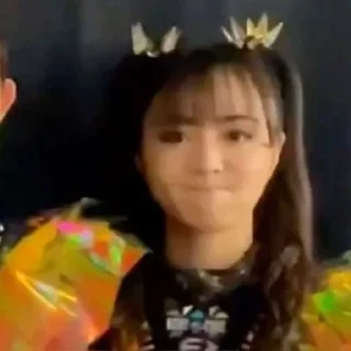 😐 emoji Babymetal memes🦊 @annnmd Telegram sticker 19 of 120
