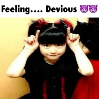 😈 emoji Babymetal memes🦊 @annnmd Telegram sticker 14 of 120