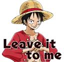 Sticker from One Piece