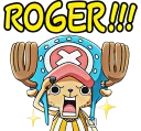Sticker from One Piece