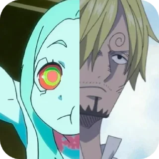 Sticker from Rebecca or Sanji @DarKYnvm