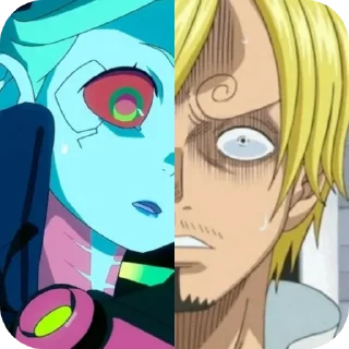 Sticker from Rebecca or Sanji @DarKYnvm