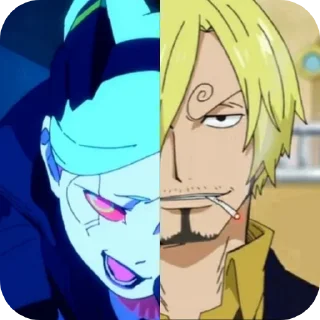 Sticker from Rebecca or Sanji @DarKYnvm
