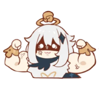 💪 emoji 原神 Telegram sticker 1 of 65