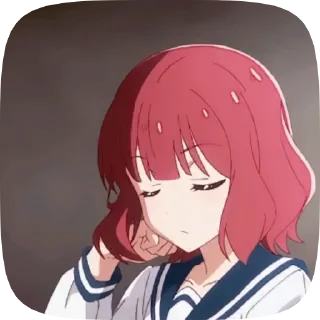 🙄 emoji anime gifs by @saikik02 💌 Telegram sticker 12 of 43