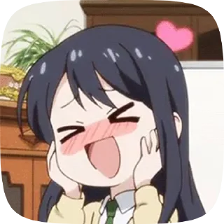 ❤️ emoji anime gifs by @saikik02 💌 Telegram sticker 22 of 43