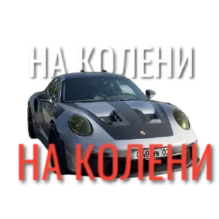 Sticker from Porsche